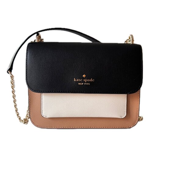 SOLD Kate Spade Remi Colorblock Flap Chain Crossbody Shoulder Bag - Picture 2 of 15